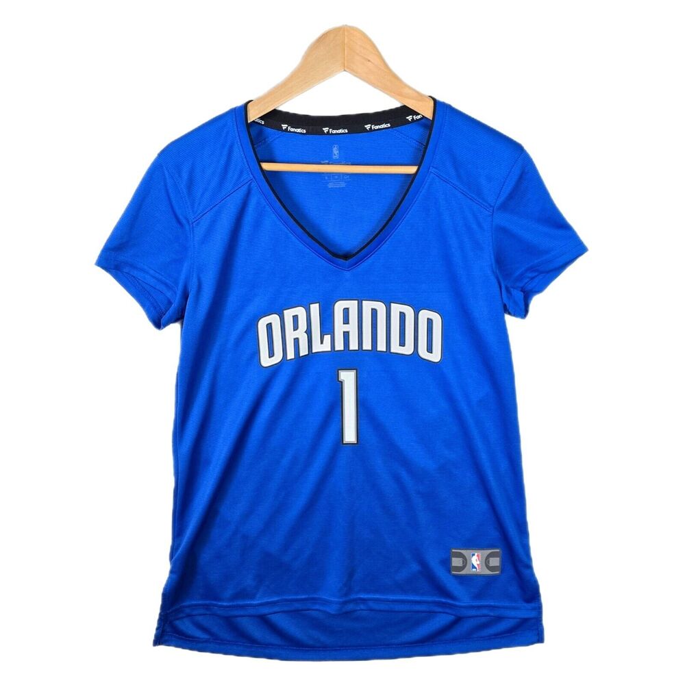 Orlando Magic Johnathan Isaac Blue Women Jersey Size Small Fanatics Dri Fit NBA